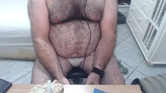 Show de MysterBearMG na webcam