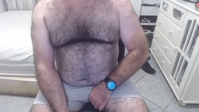 Show de MysterBearMG na webcam