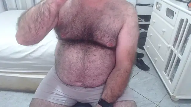 Show de MysterBearMG na webcam