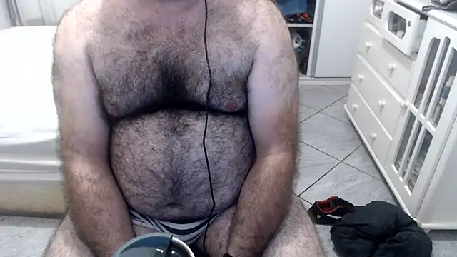 Show de MysterBearMG na webcam