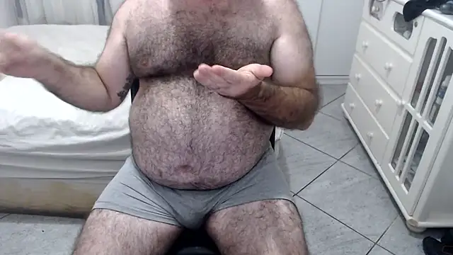 Show de MysterBearMG na webcam