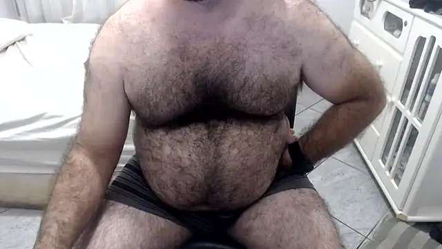 Show de MysterBearMG na webcam