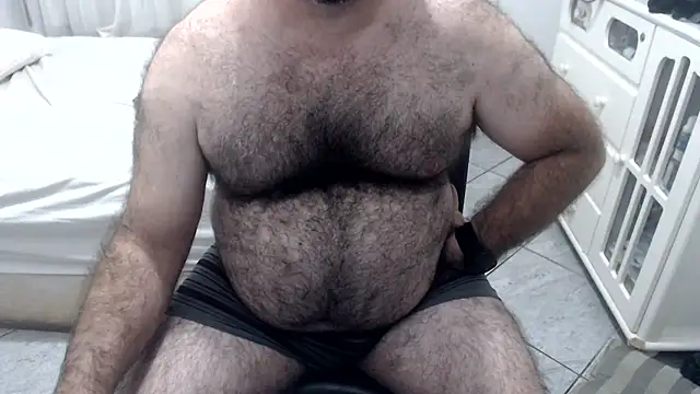 Show de MysterBearMG na webcam