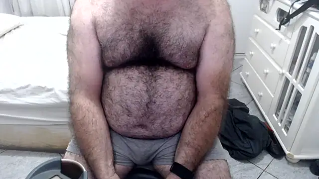 Show de MysterBearMG na webcam
