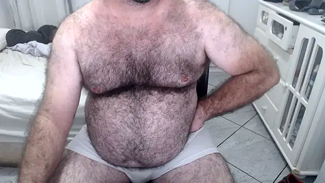 Show de MysterBearMG na webcam