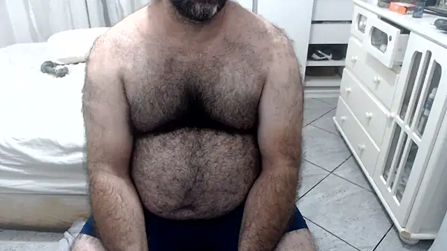 Show de MysterBearMG na webcam