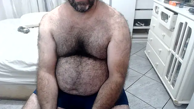 Show de MysterBearMG na webcam