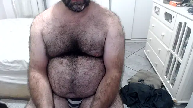 Show de MysterBearMG na webcam