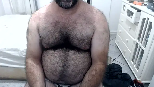 Show de MysterBearMG na webcam