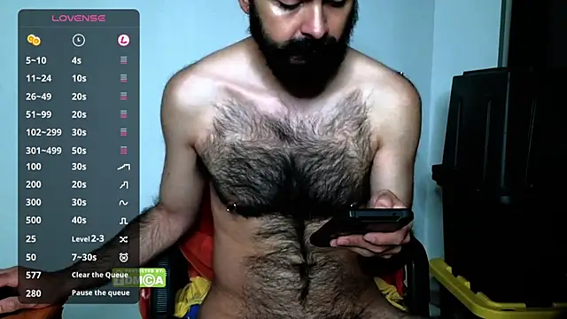 hairyale: διαδικτυακό σόου στην κάμερα