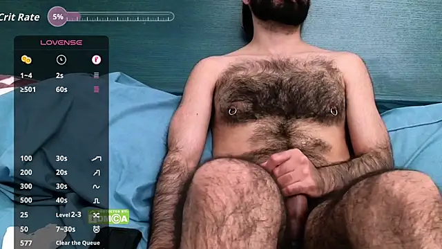 hairyale Шоу с уебкамера