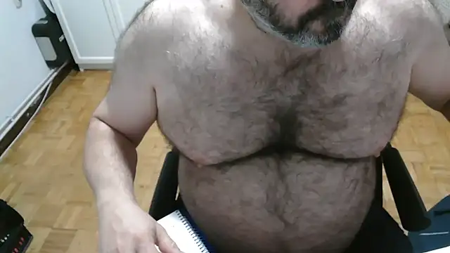 Show modela mikeyhotbear na web-kameri