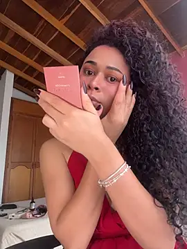 Show modela GabriSaenz na web-kameri