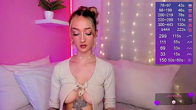 Chat XXX en directo de Bella-White
