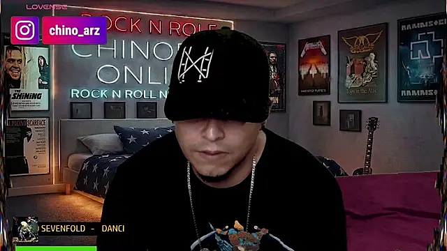 chino_roz: διαδικτυακό σόου στην κάμερα