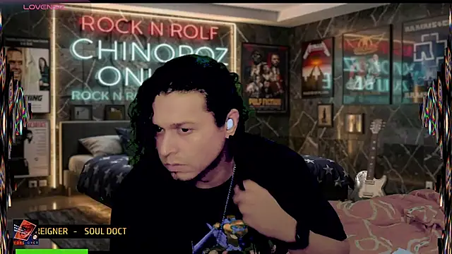 chino_roz 网络视讯表演