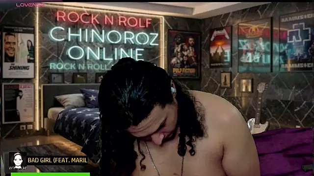 chino_roz webkamerás műsora