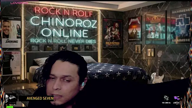 chino_roz webkamerás műsora