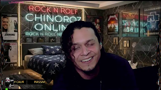 chino_roz 网络视讯表演