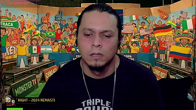 chino_roz: διαδικτυακό σόου στην κάμερα