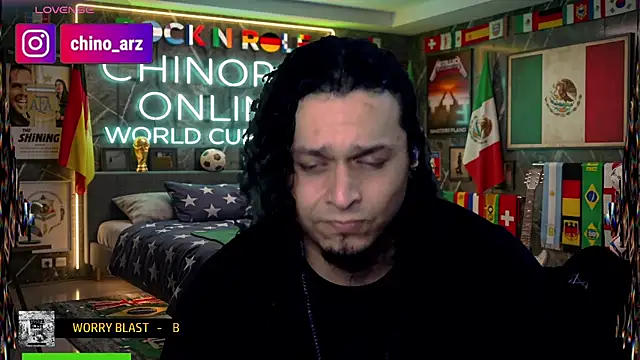 הופעת וובקאם של chino_roz
