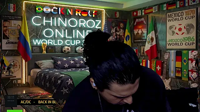 chino_roz 网络视讯表演