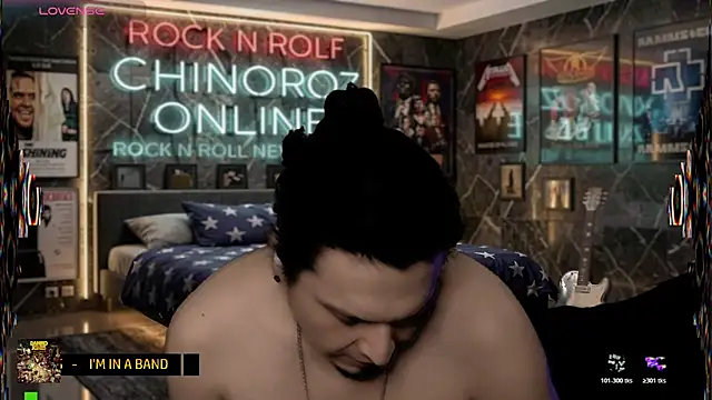 chino_roz 网络视讯表演