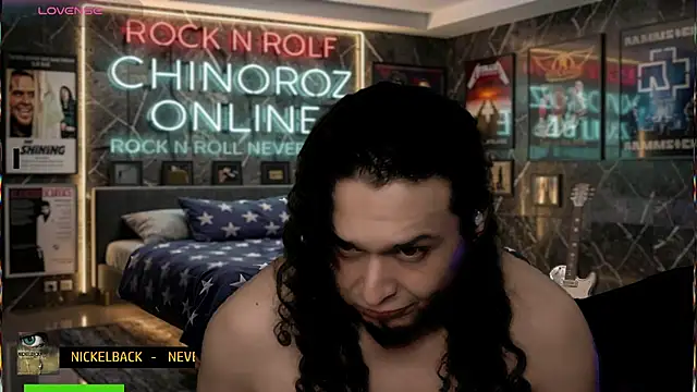 chino_roz 网络视讯表演