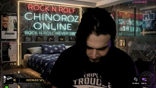Show webcam de chino_roz