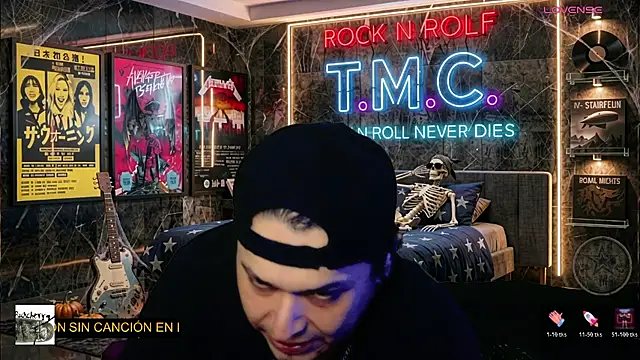 chino_roz: διαδικτυακό σόου στην κάμερα