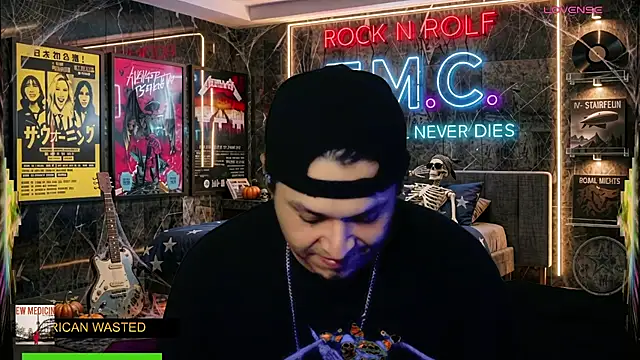chino_roz webkamerás műsora