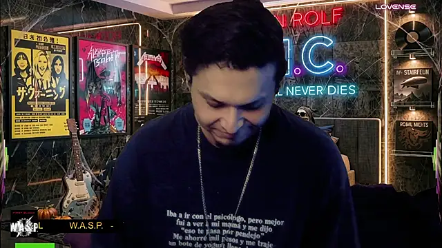 chino_roz webkamerás műsora