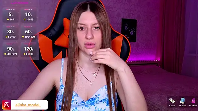 Chatroom XXX en direct de Elishka_