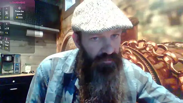 Pertunjukan Kamera Web sit-on-my-beard