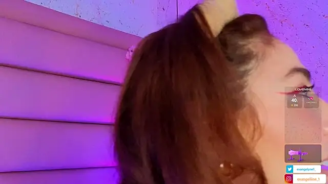 Webkamerová show Evangelyne_1
