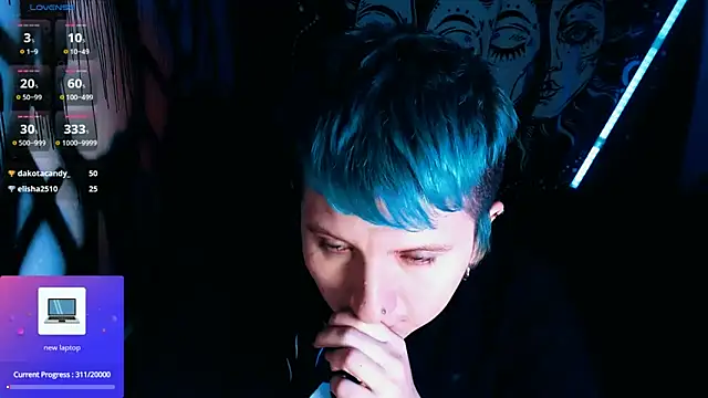 Marieblueeyes 在線直播表演