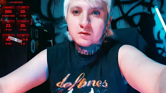 Show de Marieblueeyes na webcam