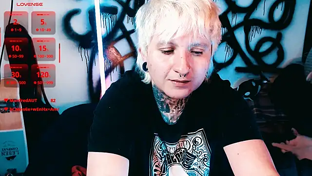 Marieblueeyes webkamerás műsora