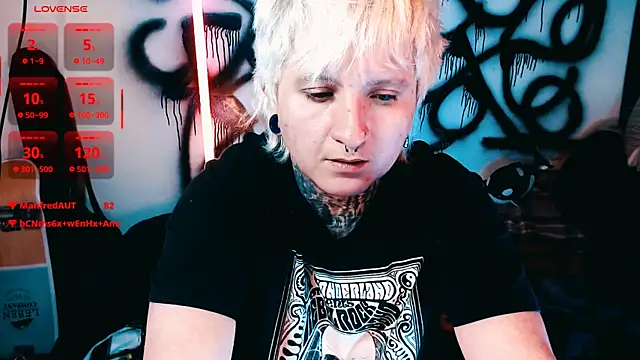 Marieblueeyes Шоу с уебкамера