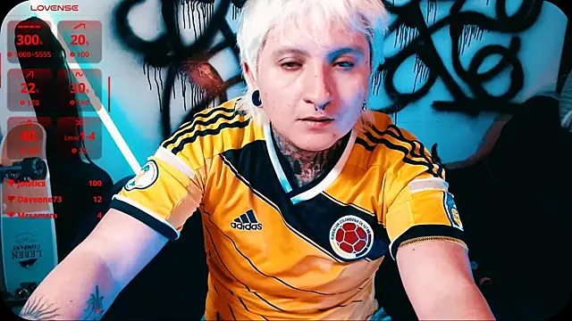 Show webcam de Marieblueeyes