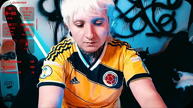 Show webcam de Marieblueeyes