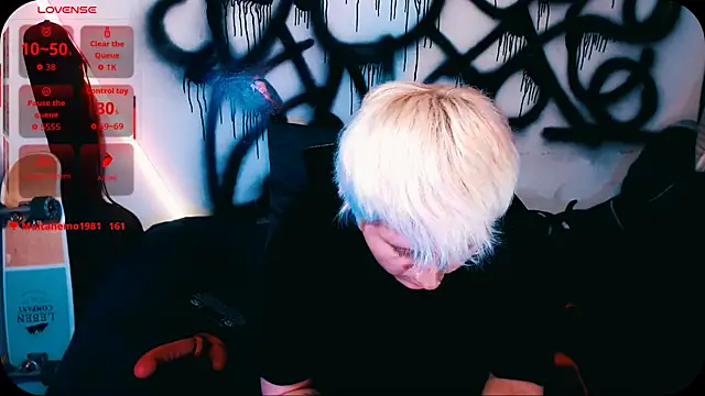 Show de Marieblueeyes na webcam