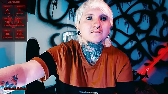 Show de Marieblueeyes na webcam