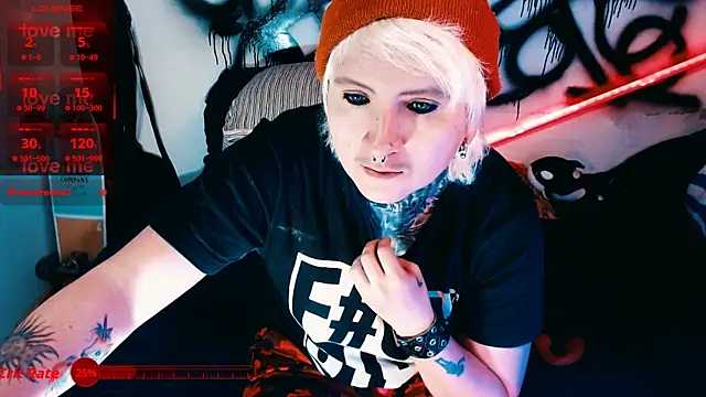 Show de Marieblueeyes na webcam