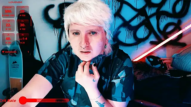 Marieblueeyes 网络视讯表演