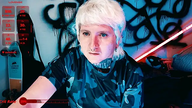 Marieblueeyes Шоу с уебкамера