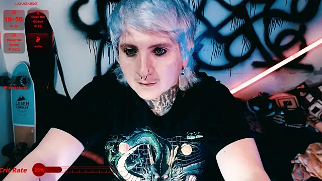 Show modela Marieblueeyes na web-kameri
