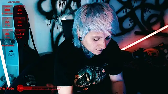 Show modela Marieblueeyes na web-kameri