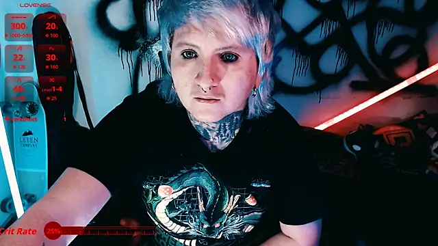 Show de Marieblueeyes na webcam
