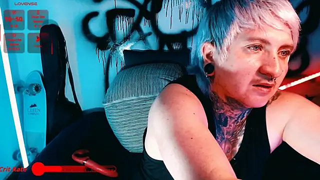 Show modela Marieblueeyes na web-kameri